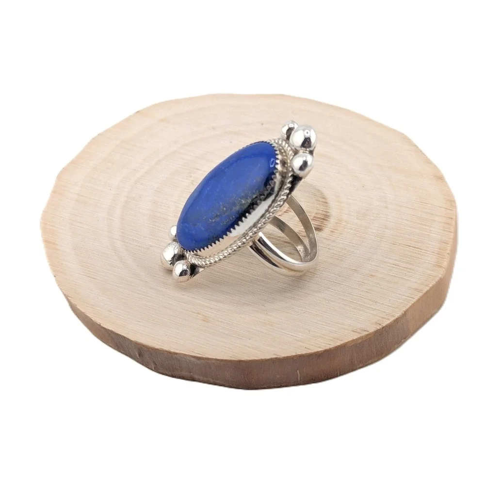 Navajo Handmade Ring Sterling‎ Silver Native American Jewelry Sz 11 ***